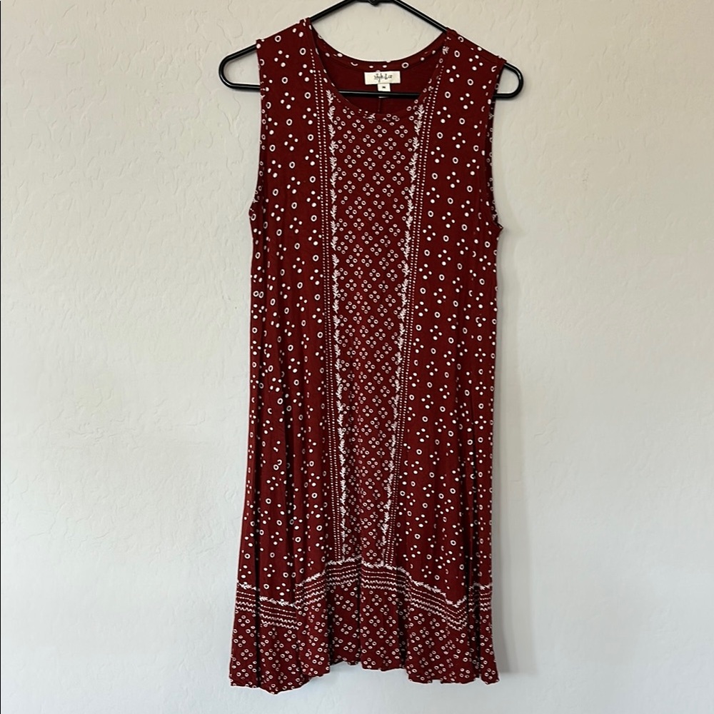 Style & Co Rust colored Sundress, size PM